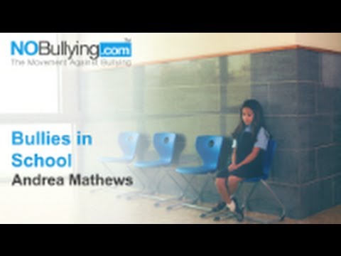 Bullies in School discussed with Andrea Mathews and NoBullying.com